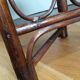 Wicker rattan corner shelf neck