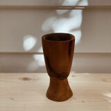 Wooden vase