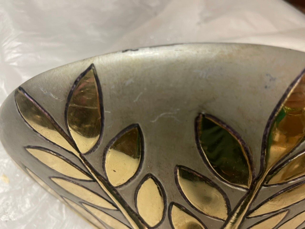 Italian Art Brass Single Sconce, 1970s