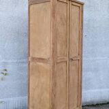 Parisian wardrobe in natural wood