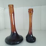 2 vases vintage