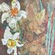 Oil on panel signed Robert Leparmentier (1895-1975) Bouquet of flowers