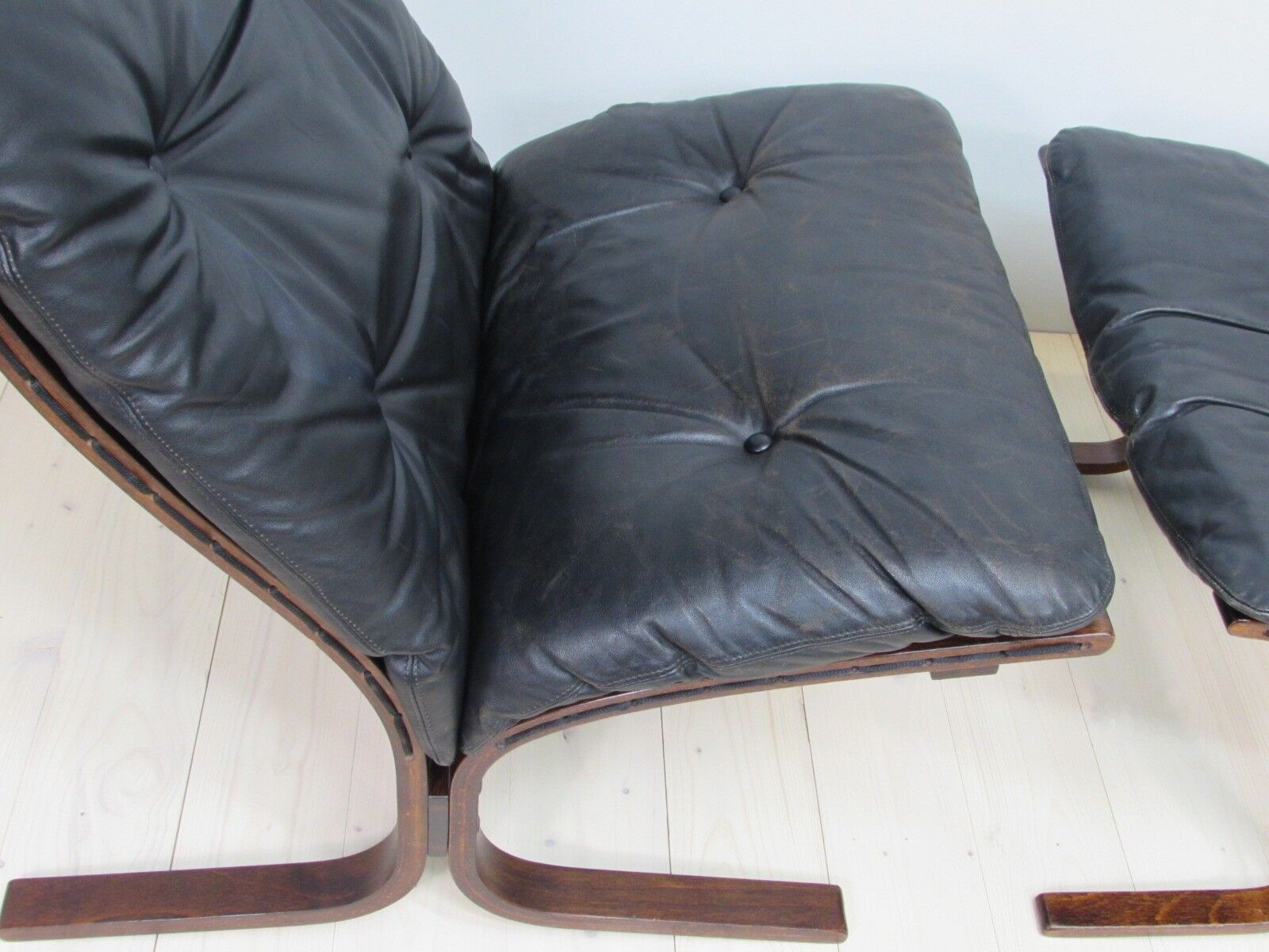 Siesta chair and footstool by Ingmar Relling for Westnova Norway - 1965