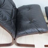 Siesta chair and footstool by Ingmar Relling for Westnova Norway - 1965
