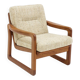 Vintage mid-century easy chair solid teak Holstebro MöbelFabrik 1960s