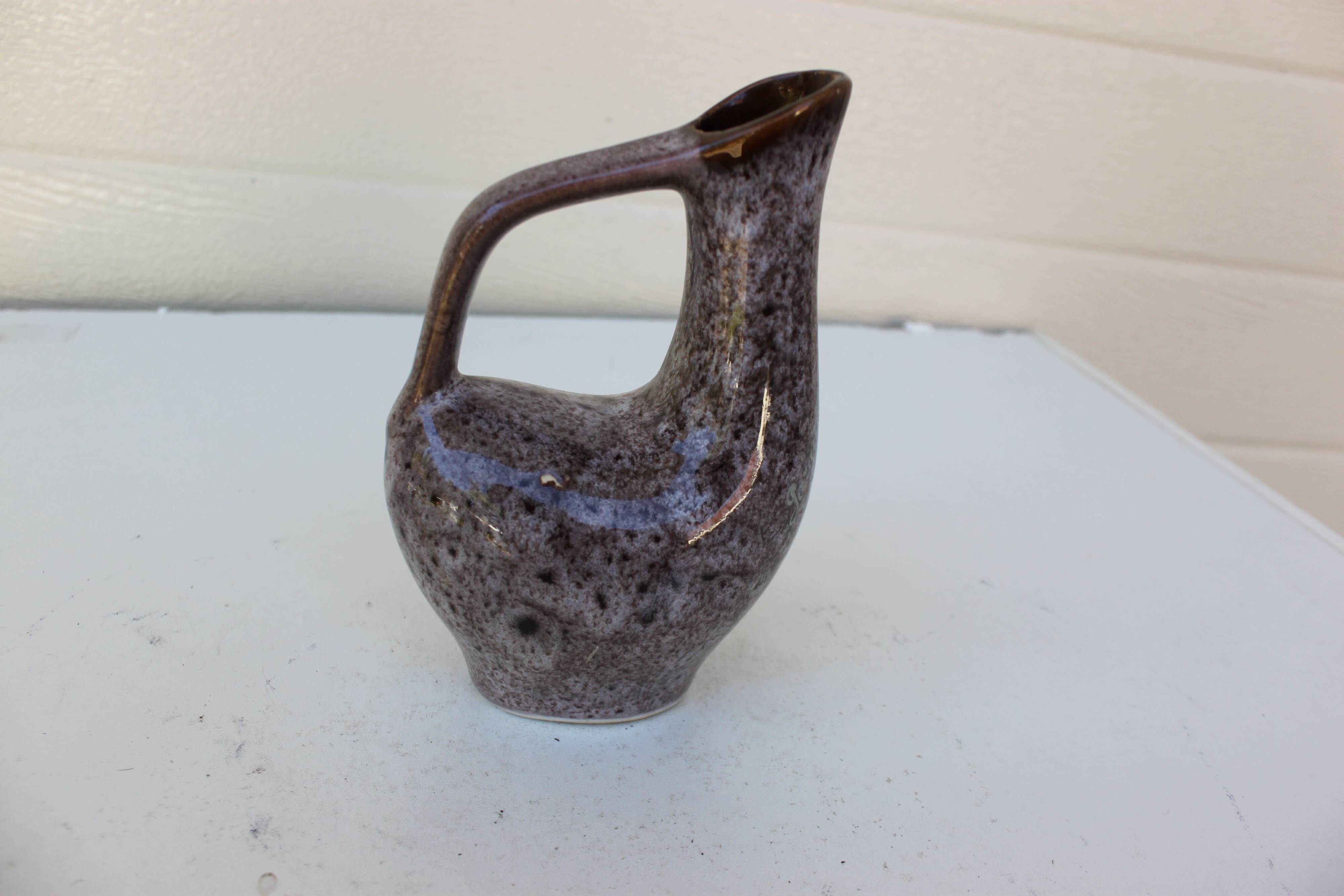 vase 1970 cheminée une anse
