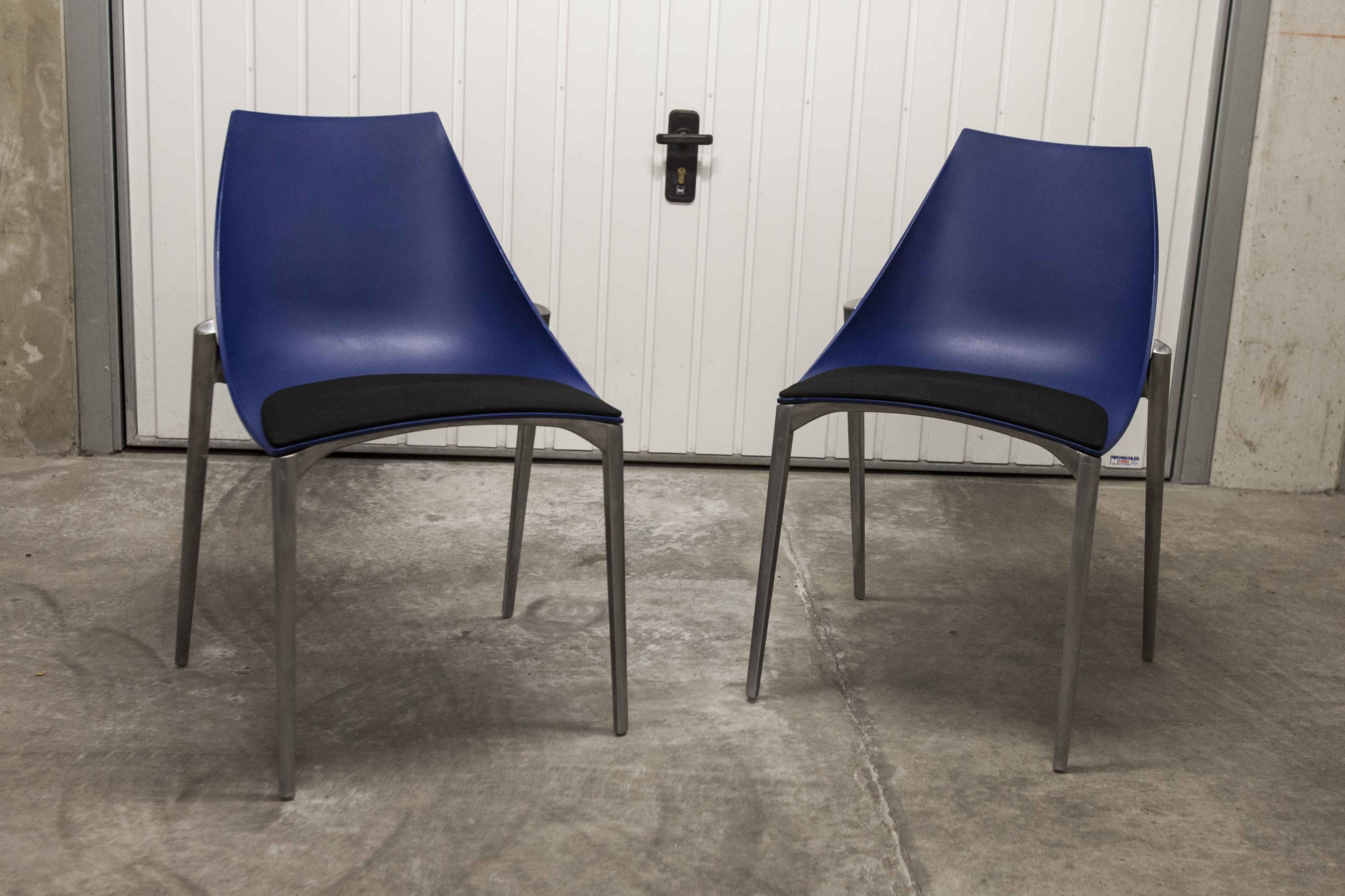 Pair of Hoop chairs designed by Marco Maran for Parri