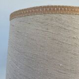 Old turned wooden lamp