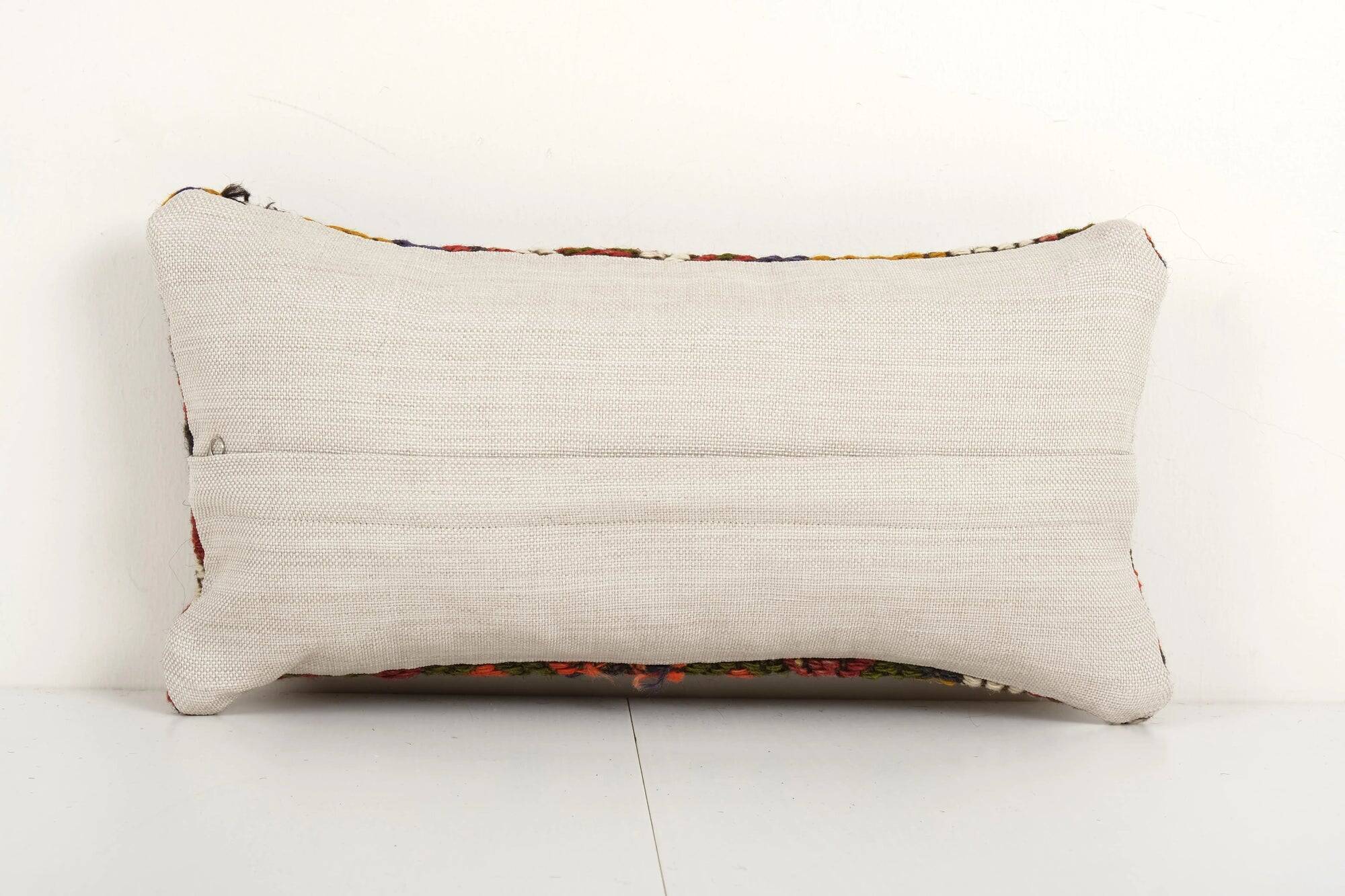 Vintage kilim cushion cover 20x41 cm