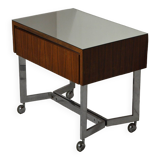 Occasional furniture on casters in Rio rosewood 1960
