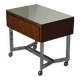Occasional furniture on casters in Rio rosewood 1960
