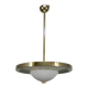 Bauhaus Brass Chandelier by Franta Anyz, 1930, Restored