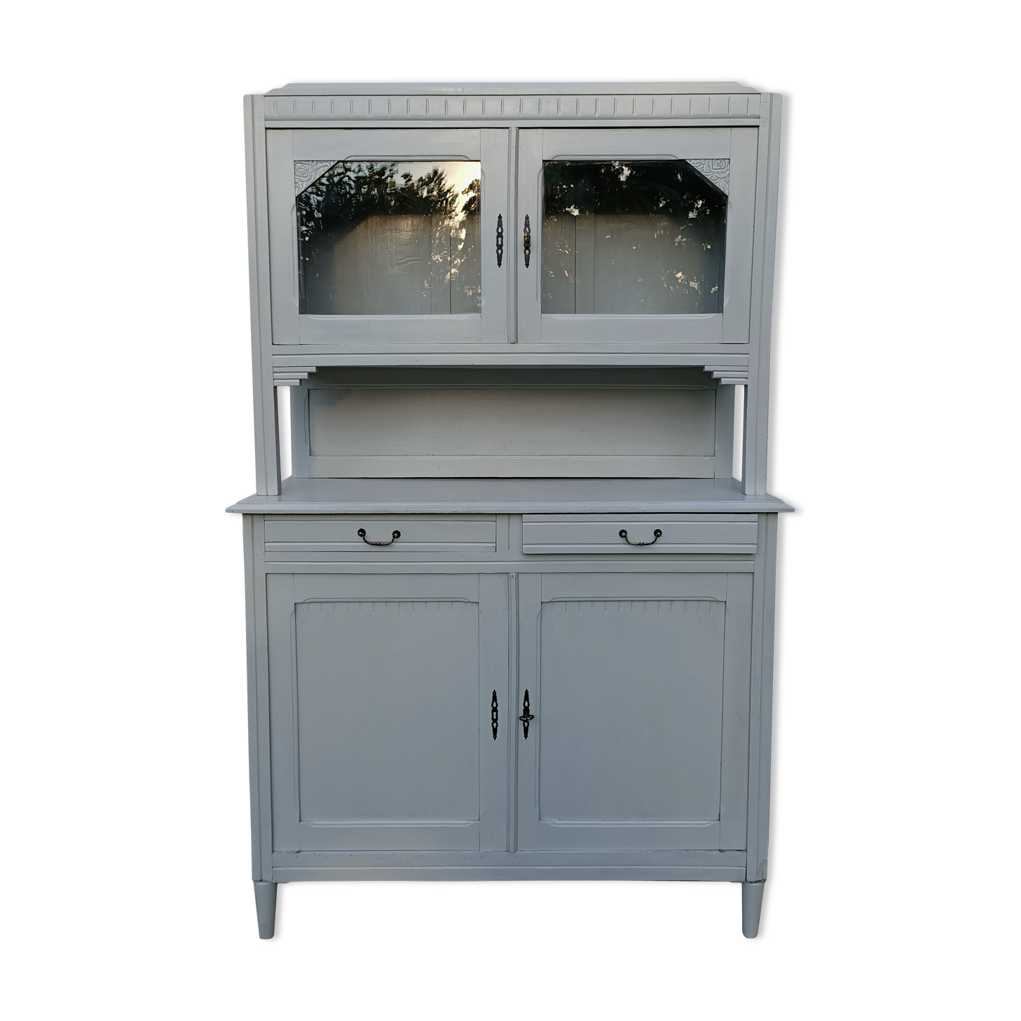 Sideboard 2 bodies in painted wood