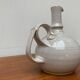 Mid-century Icelandic ceramic carafe by Sigurdar Haukssonar for Handunnid Pottery Iceland, 1960s.