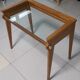 Bureau bois+verre design circa 1950 dans le style ramos