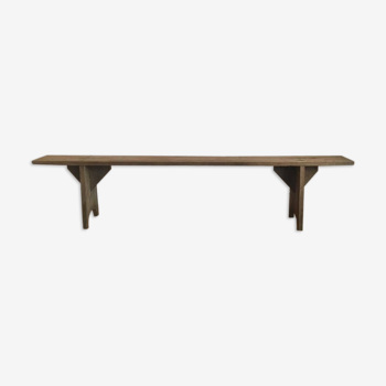 Banc ancien bois massif