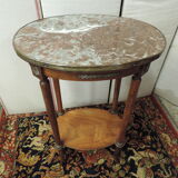 Louis XVI style harness marble top