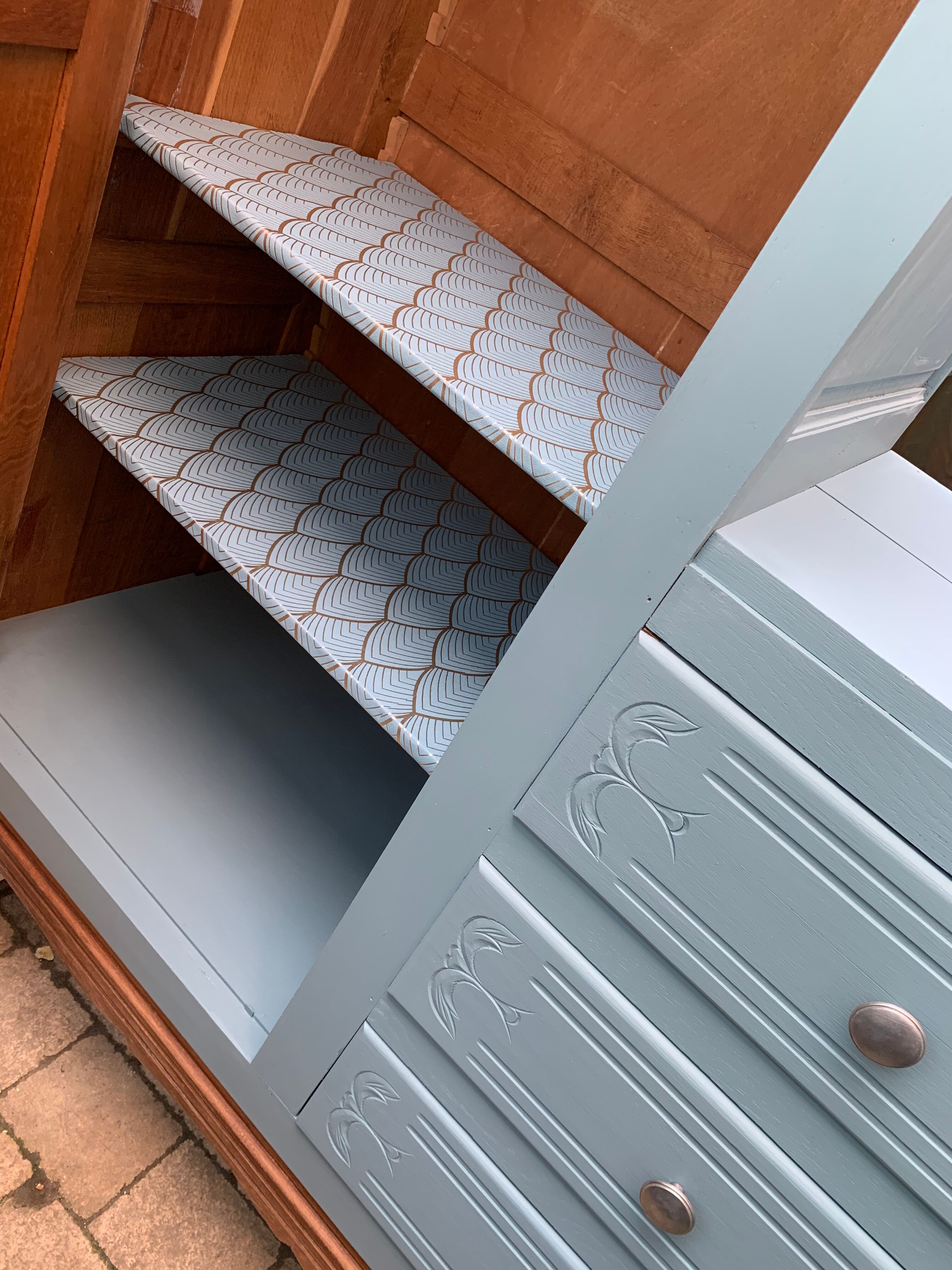 Asymmetrical Parisian wardrobe