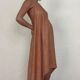 Vintage Terracotta Pregnant Woman Sculpture – Mid-Century Style Maternity Art Figurine