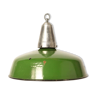 Green industrial lamp