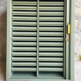 Storage furniture with 28 drawers from Obbo industrial design - 1950