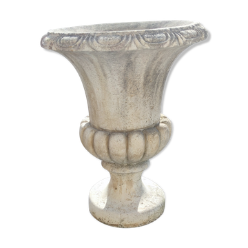 Vase médicis en pierre reconstituée vers 1950