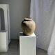 Vase de Borneo en terre cuite brun (1) H35 D23