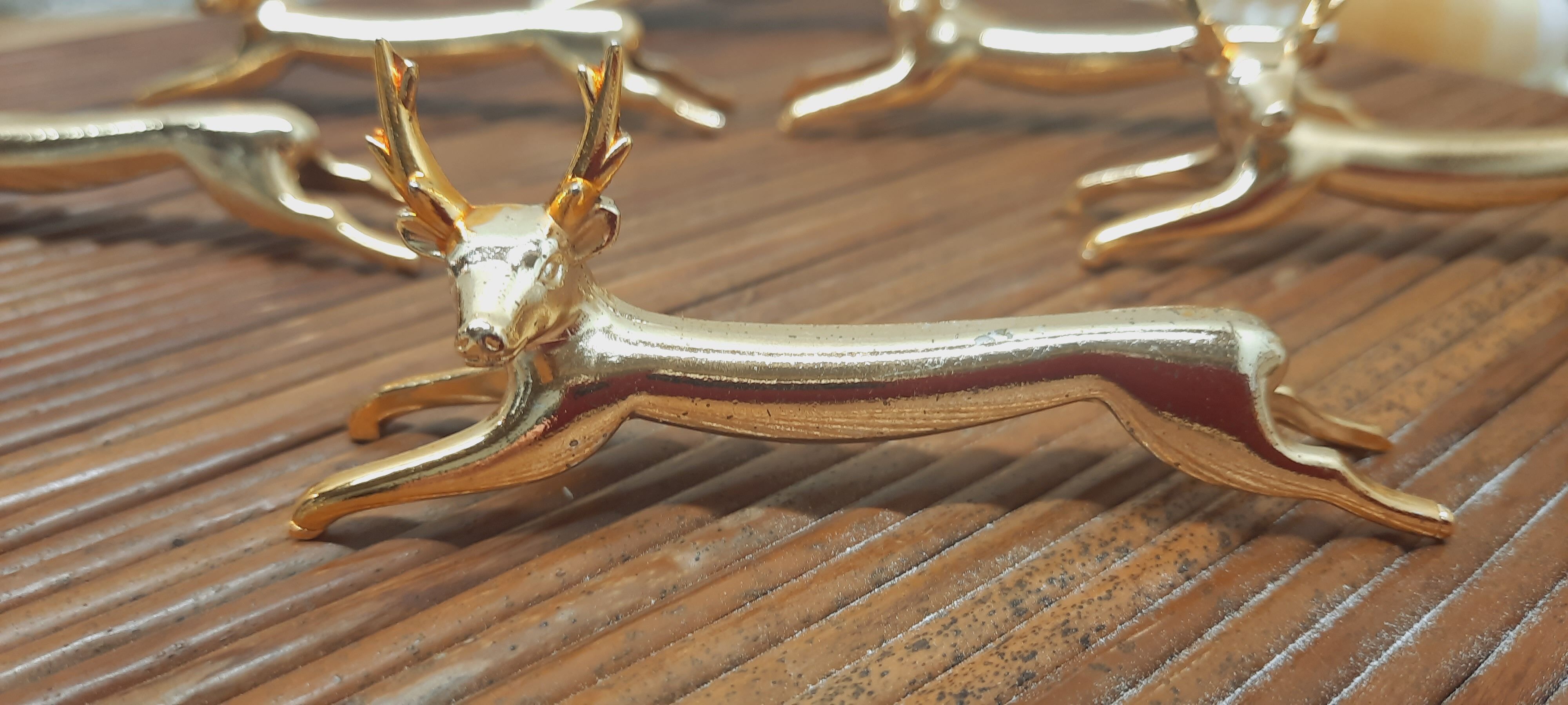 Set 6 deer knife holders