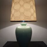 Charolles earthenware lamp from the 70s/80s