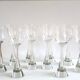 Set of 10 Flight water glasses from the 60s