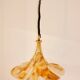 Tulip Cosack pendant lamp, 1970s, brass, 60 cm, E27