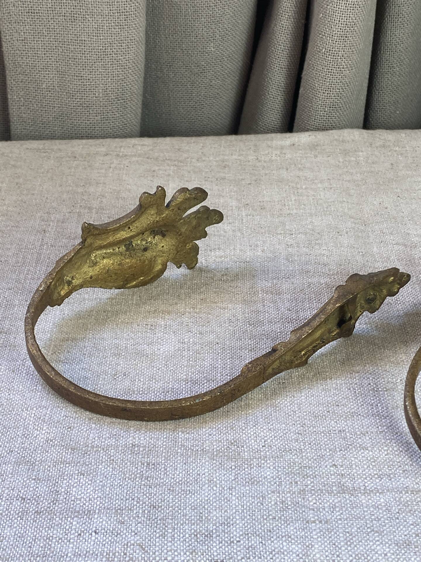 Bronze coat hooks