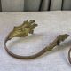 Bronze coat hooks