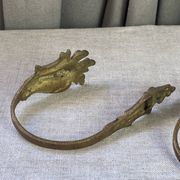 Patères en bronze