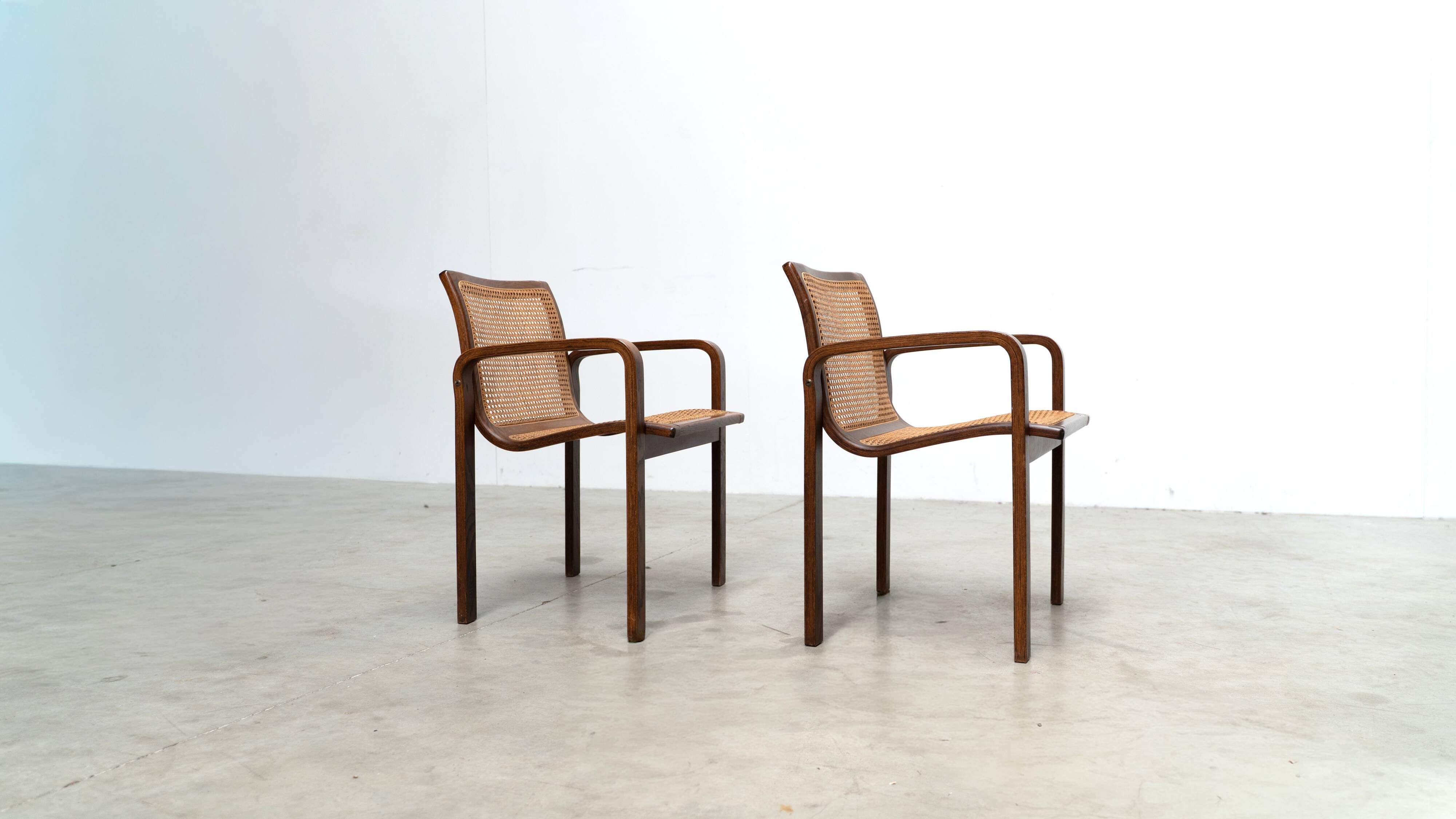 Set of four armchairs by Olivo Pietro