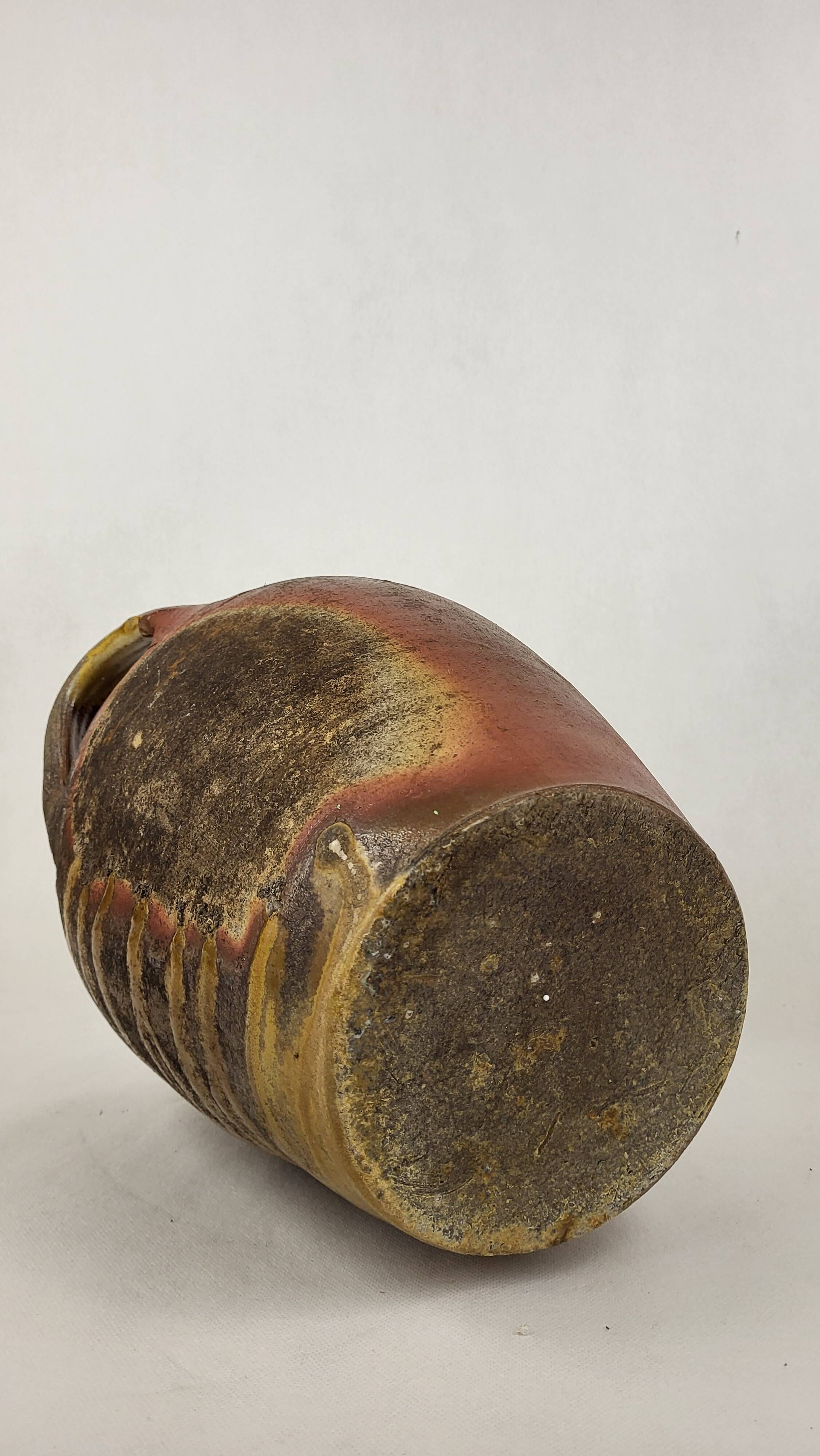 Toule Jarre bottle in Puisaye sandstone 19th century