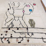 Moroccan berber carpet 244x164cm