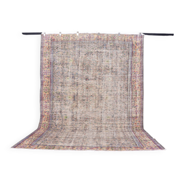 Tapis Oushak de la région anatolienne sku c219