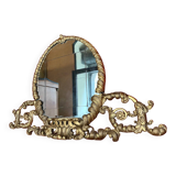 19th Century Florentine Eclectic Gilt Wood Mirror with Cinematic Provenance, 1890s