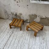 End stools for sofas pine mountain furniture 1960