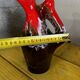 Vallauris Glazed Ceramic Pitcher Vase - Free Form H 22 cm