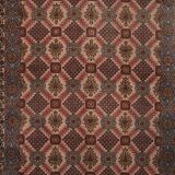 Vintage Turkish rug from Oushak, hand-woven 131x202 cm