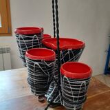 Exceptional set of orangeade from Vallauris, vintage 1950-60.