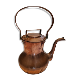 Old copper kettle