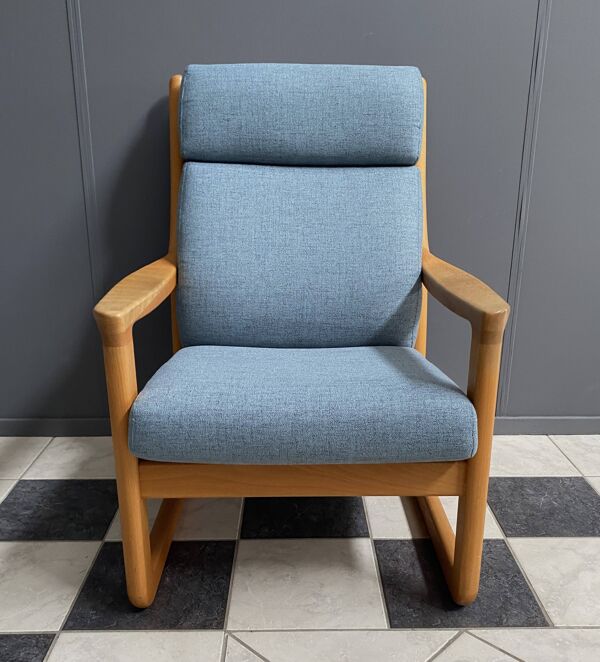 Chaise haute danoise par Johannes Andersen pour Silkeborg