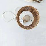 Bohemian lamp in rope