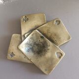 Ashtray, pocket tray playing card