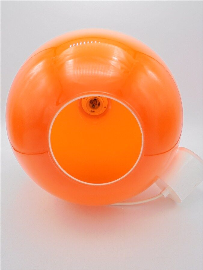 Orange hanging lamp