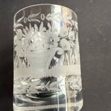 2 Verres à whisky – Cristal gravé