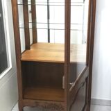 Vitrine ou argentier de style louis xv